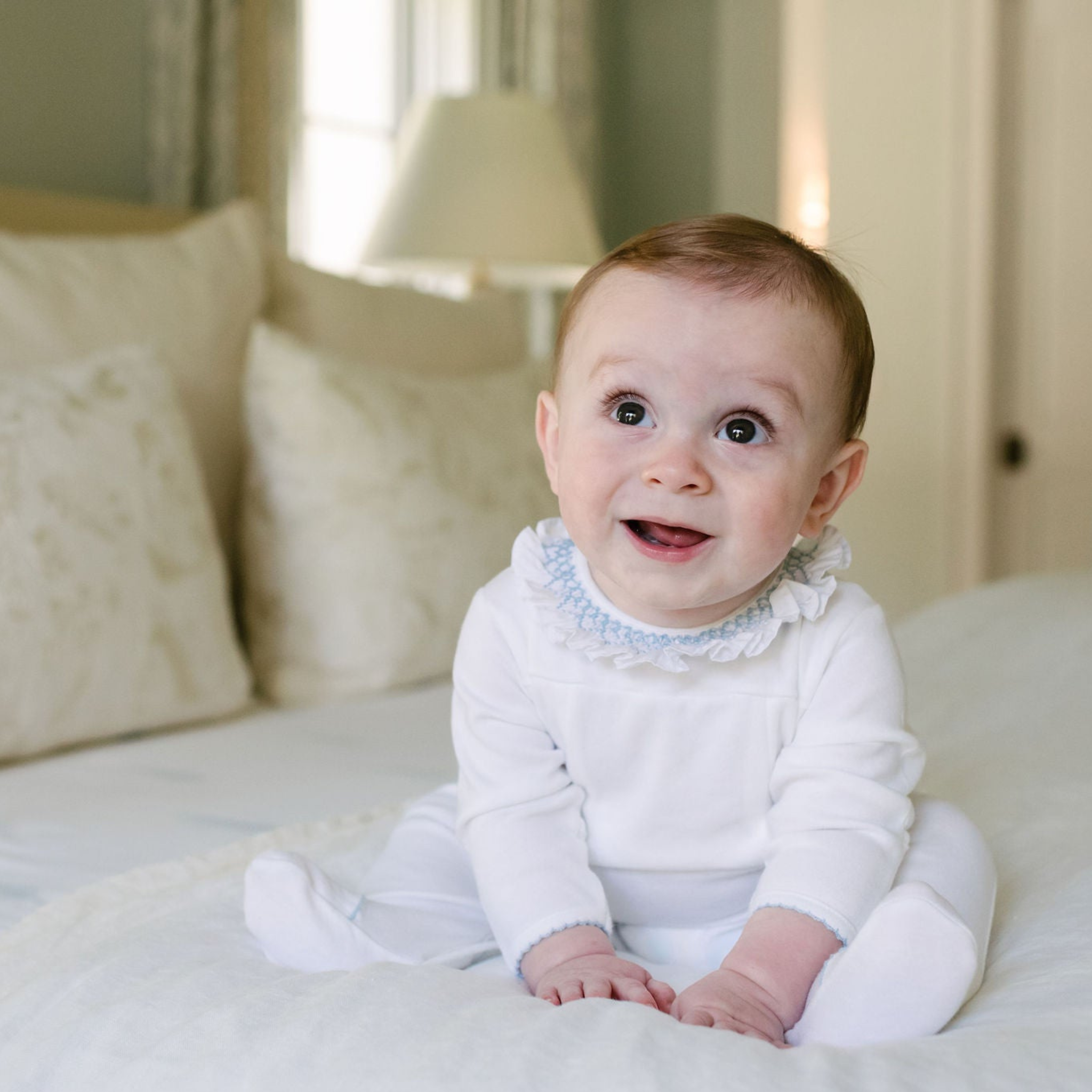 Baby Lucy & Max Cotton Knit Footie Pajamas - Soft Organic Cotton Infant Sleepwear for Boys & Girls - Perfect for Nursery, Bedtime & Playtime