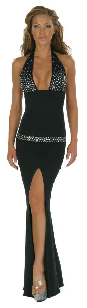 Sexy Stretch Poly Lycra Rhinestone Black Lingerie for Women - Perfect for Date Night, Boudoir Photography & Special Occasions
