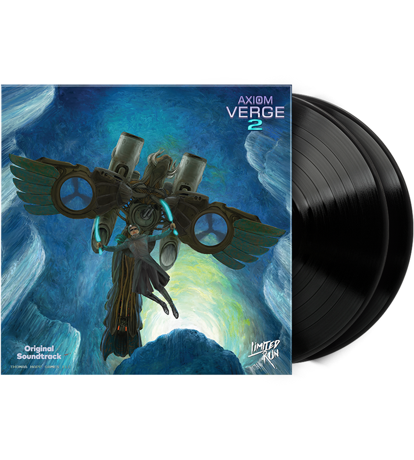 Axiom Verge 2 Vinyl Soundtrack - Original Video Game Music for Gaming, Collecting & Home Entertainment