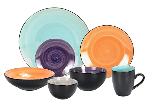 Mix Grey, Orange, Purple, Turquoise