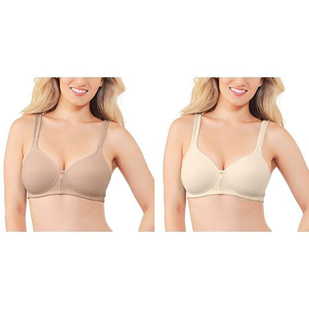 Vanity Fair Women's Body Caress Full Coverage Convertible Bra - Comfortable Underwire Support for Everyday Wear, Work & Special Occasions