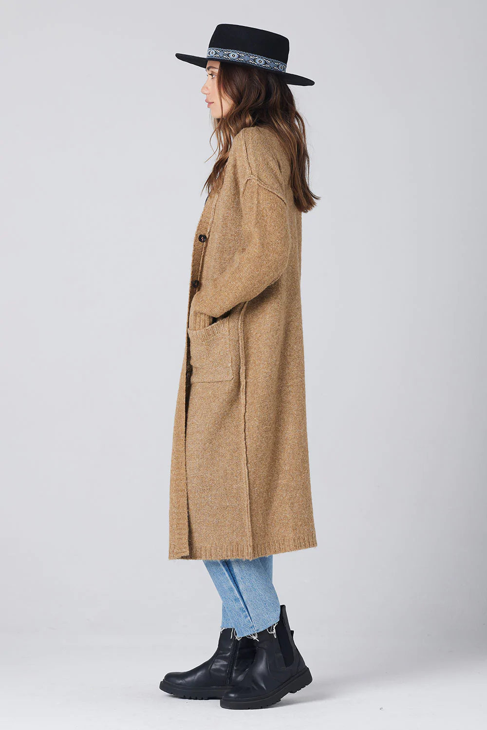 Arie Sweater Cedar - Soft & Stylish Women's Knit Pullover for Fall & Winter - Perfect for Casual Outings, Office Wear & Cozy Evenings