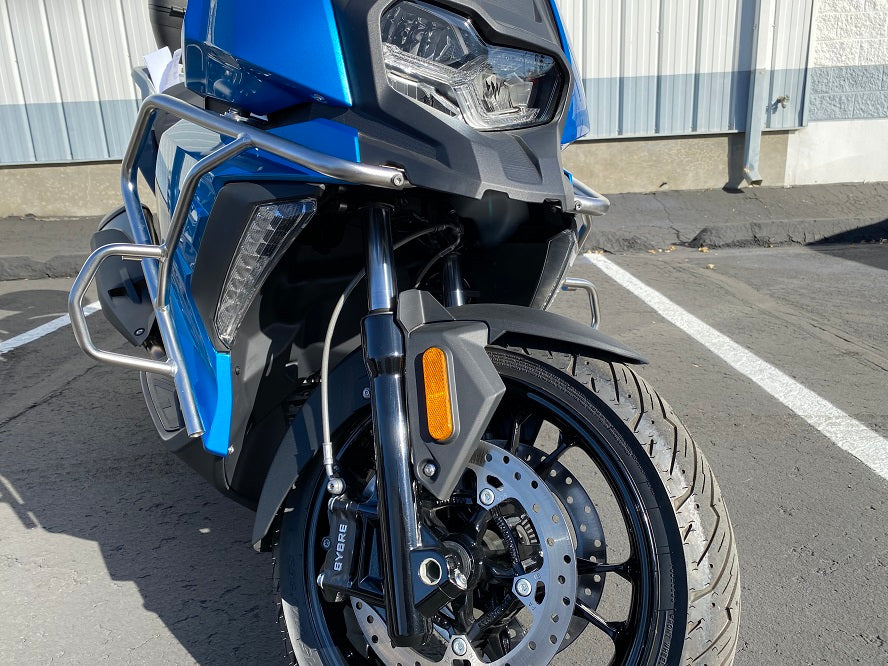 BMW C400X Motorcycle Crash Bar Set - Heavy Duty Engine Guard for Adventure & City Riding - Perfect for Off-Road Protection & Urban Commuting