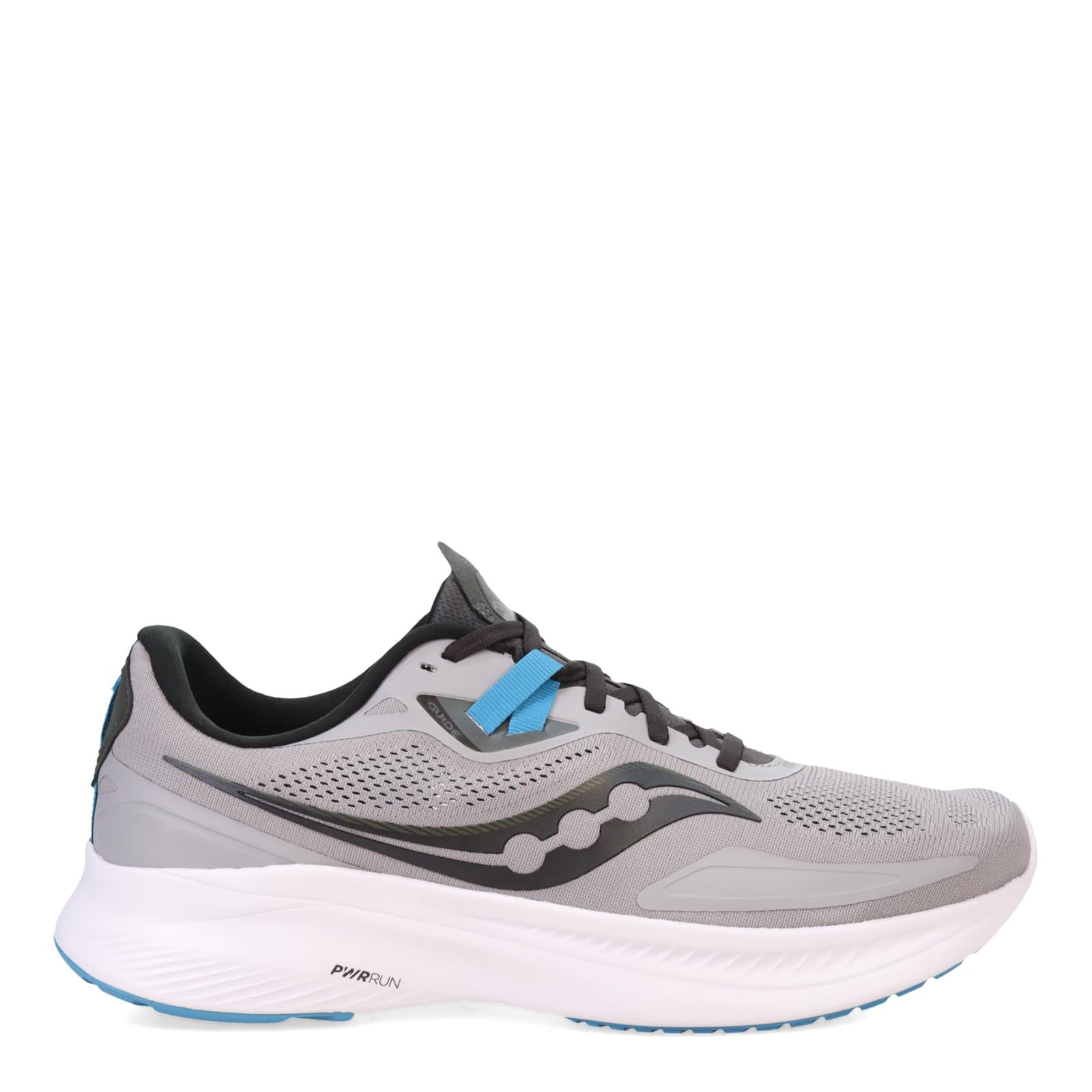 Saucony Men's Guide 15 Running Shoes - Lightweight Stability Sneakers for Road Running & Training - Perfect for Marathon, Jogging, and Daily Workouts