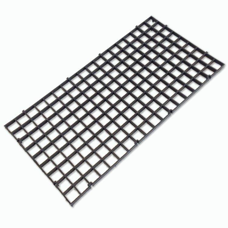 Natural Black Egg Crate Coral Frag Rack 15x30cm - Aquarium Coral Propagation, Frag Display & Reef Tank Organization