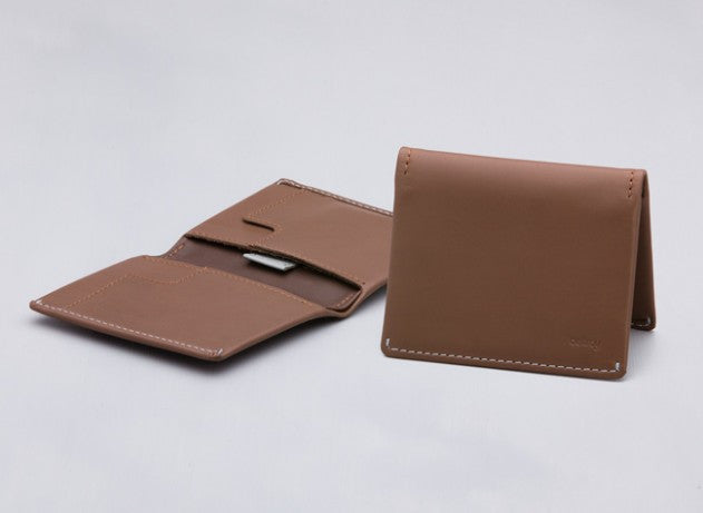 Bellroy Slim Sleeve Wallet - Ultra Thin Minimalist RFID Blocking Leather Wallet for Men - Perfect for Everyday Carry, Travel & Business Use