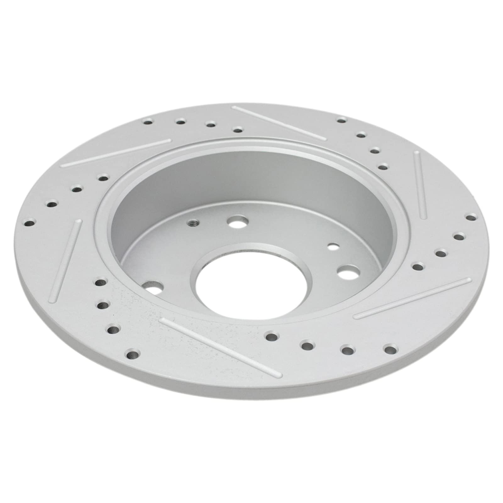 TRQ Rear Performance Brake Pad and Rotor Kit - Semi-Metallic Solid Premium G-Coated - Compatible with 1998-2002 Honda Accord - Perfect for Daily Driving, Highway Cruising, and Performance Upgrades