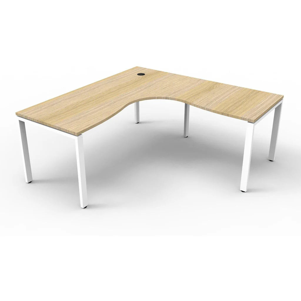 Inferno Corner Workstation - Heavy Duty L-Shaped Gaming & Office Desk for PC Setup, Home Office & Workspace - Perfect for Gamers, Professionals & Remote Workers