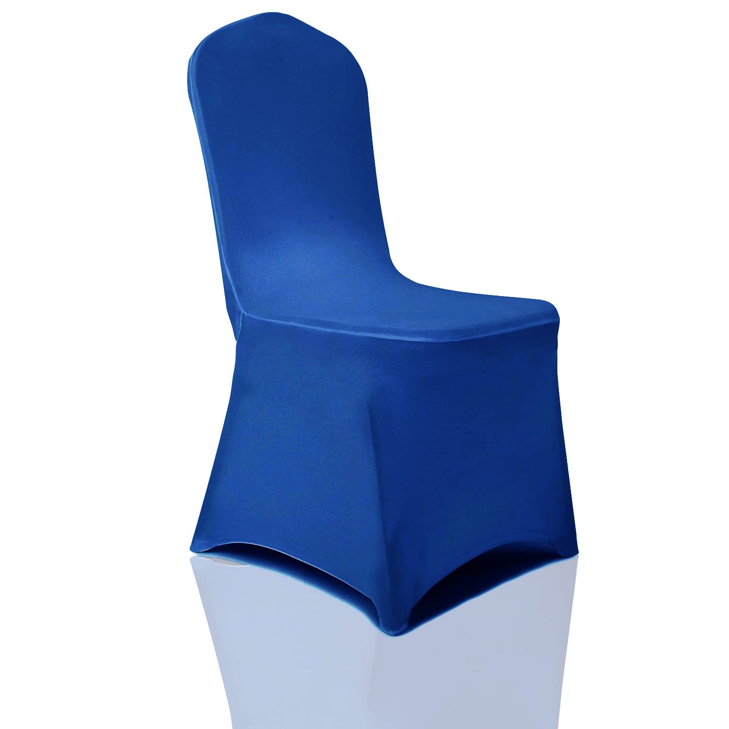 20-Pack Royal Blue Stretch Spandex Chair Slipcovers - Elastic Dining Room Chair Covers for Wedding, Banquet, Party & Home Decor - Washable Fabric Protectors for Chairs, Sofas & Event Seating