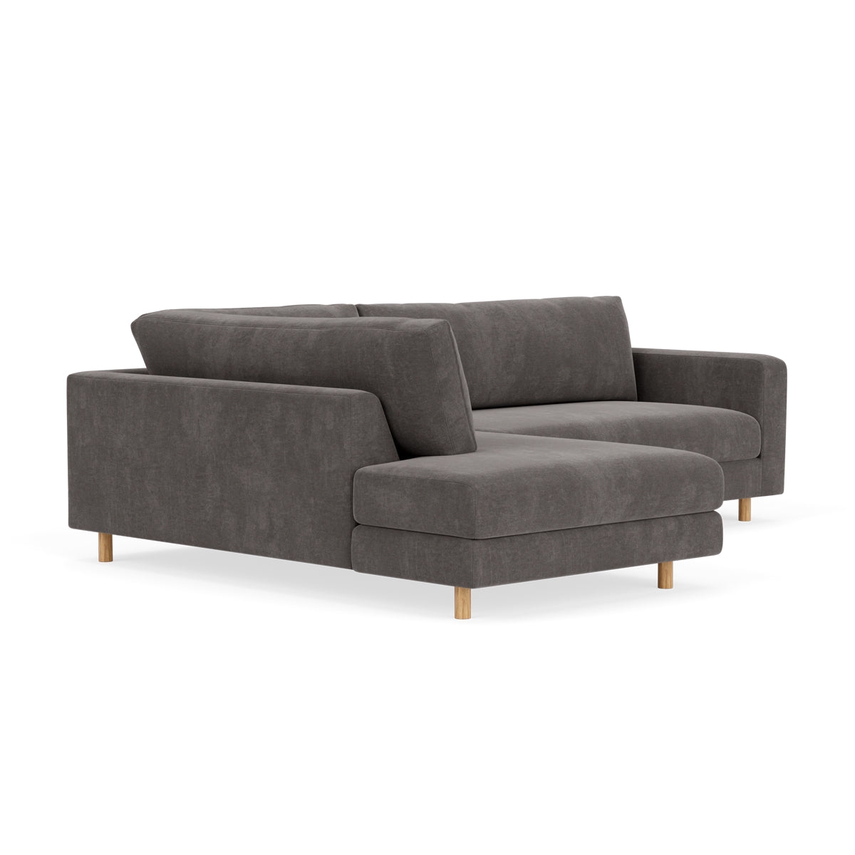Douglas Fabric Left Corner Sofa - Modern L-Shaped Sectional Couch for Living Room, Lounge & Small Spaces | Comfortable & Stylish Home Furniture