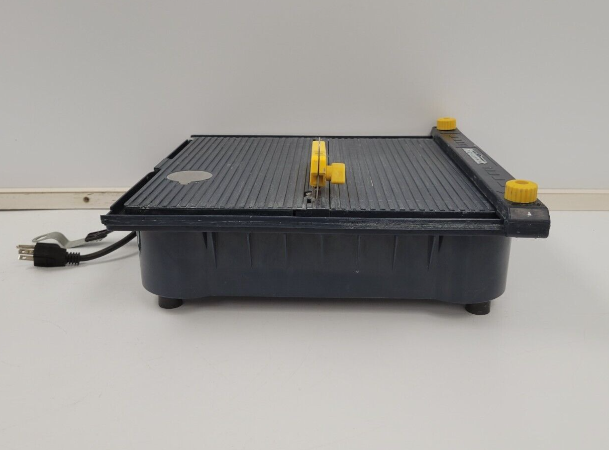 Mastercraft 55 6829 4 Tile Saw - Professional Wet Tile Cutter for Porcelain, Ceramic & Stone - Perfect for DIY Home Renovation & Bathroom Remodeling Projects
