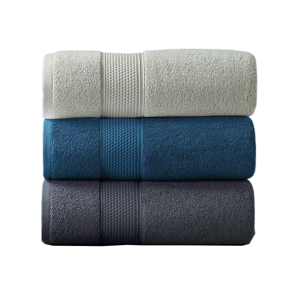 Premium Cotton Hotel Towel Set - Soft & Absorbent Face, Hair & Bath Towels for Home & Travel - Ideal for Spa, Gym & Guest Use