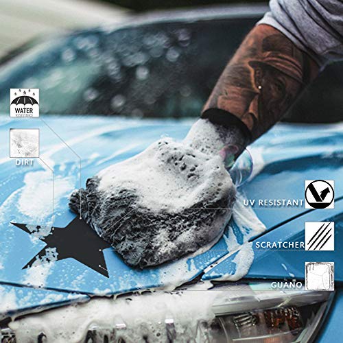 Premium Waterproof Vinyl Decal Stickers (Set of 2) - Symbol Gotcha Hand Design for Laptop, Phone, Helmet, Car Window, Bumper, Mug | Perfect for Home, Office & Vehicle Decoration