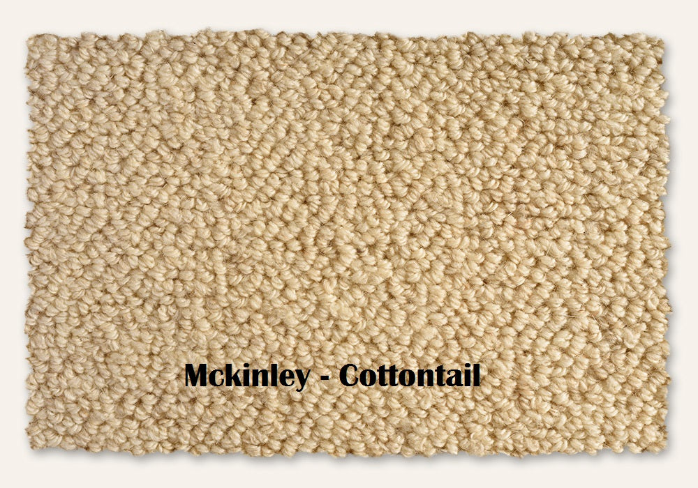 EarthWeave Bio Floor Natural Wool Carpet - Mckinley Style - 12 ft Wide - Eco-Friendly Home & Office Flooring for Living Room, Bedroom, and Commercial Spaces
