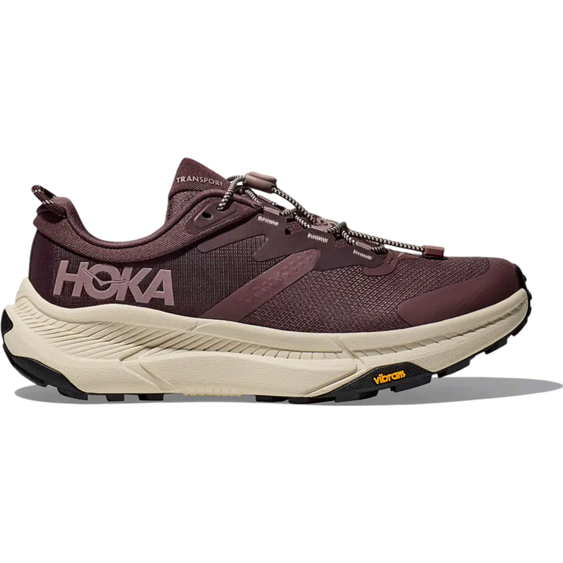 Hoka One One Transport EGGNOG Women's Sneakers - Lightweight Comfortable Running Shoes for Walking, Jogging & Gym Workouts