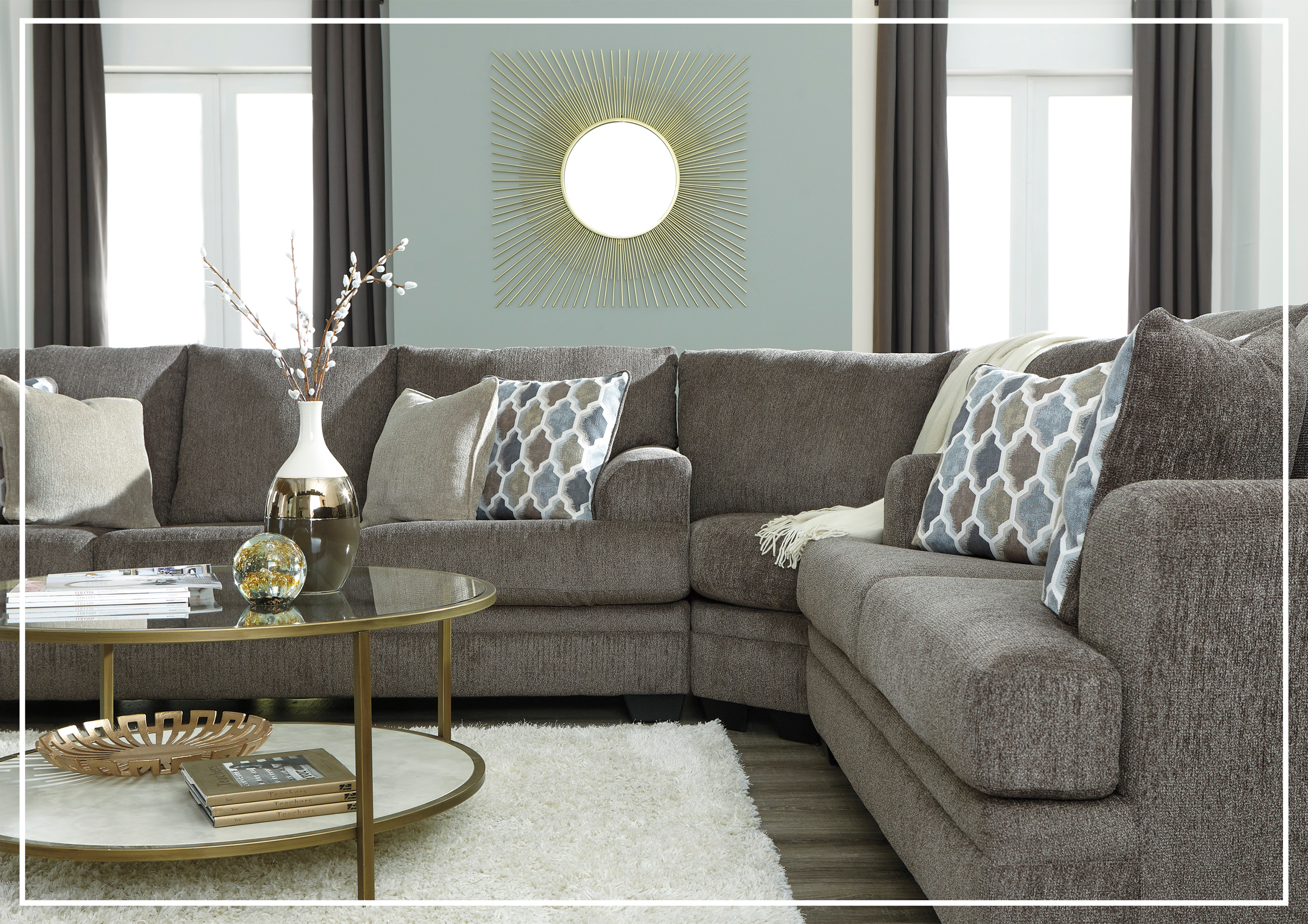 Gio Italia Daverio 3-Seater Fabric Queen Sofa Sleeper - Convertible Sleeper Sofa Bed for Living Room, Guest Room & Small Spaces