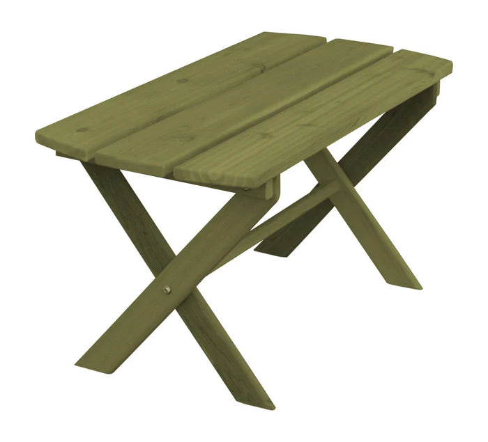 Regallion Folding End Table & Coffee Table - Portable Side Table for Small Spaces, Outdoor, Camping & Home Decor - Lightweight & Space-Saving Design