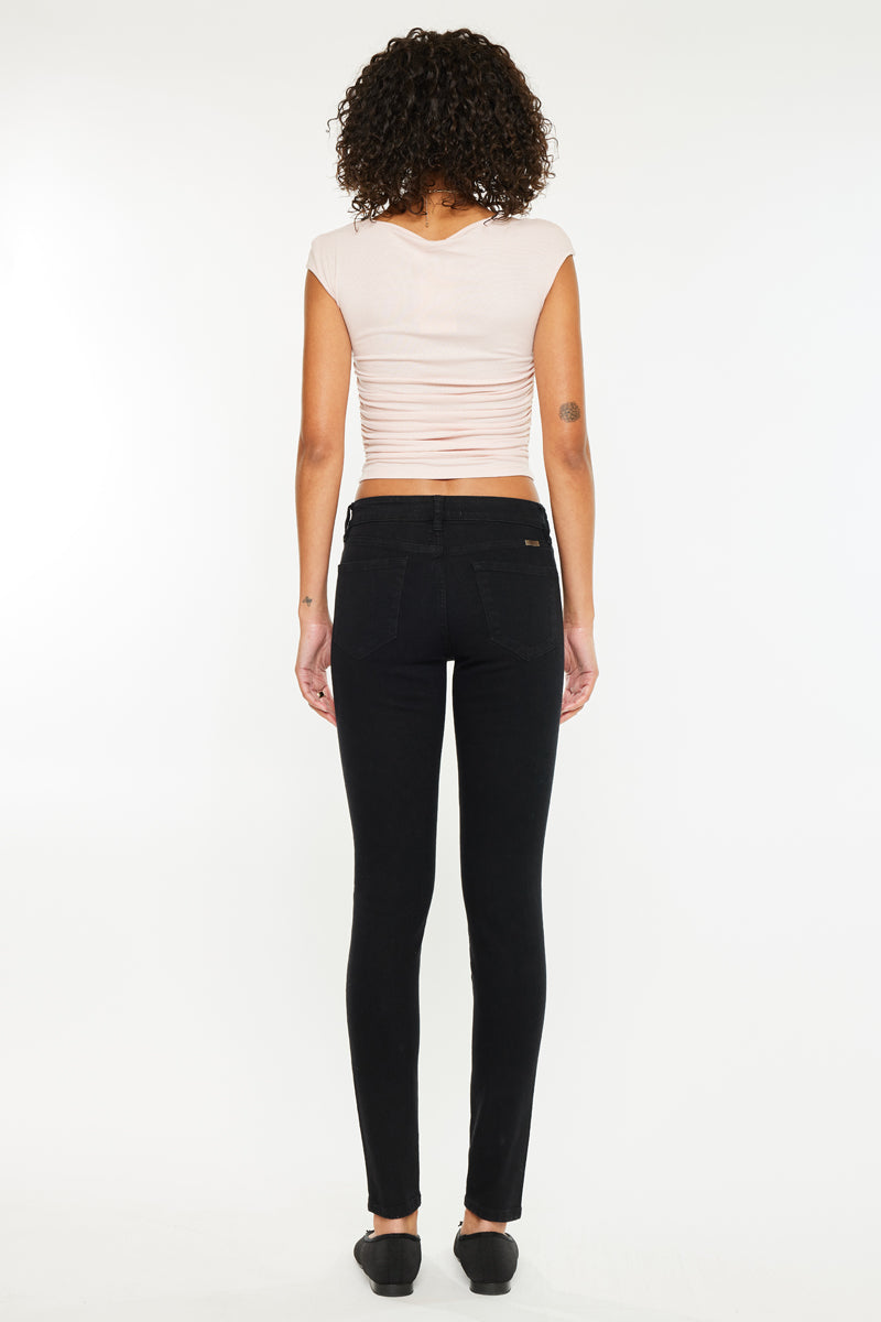 Anivia Essentials Mid Rise Super Skinny Jeans for Women - Stretch Denim Pants, Slim Fit, Comfortable Everyday Wear for Casual Outfits and Office Looks