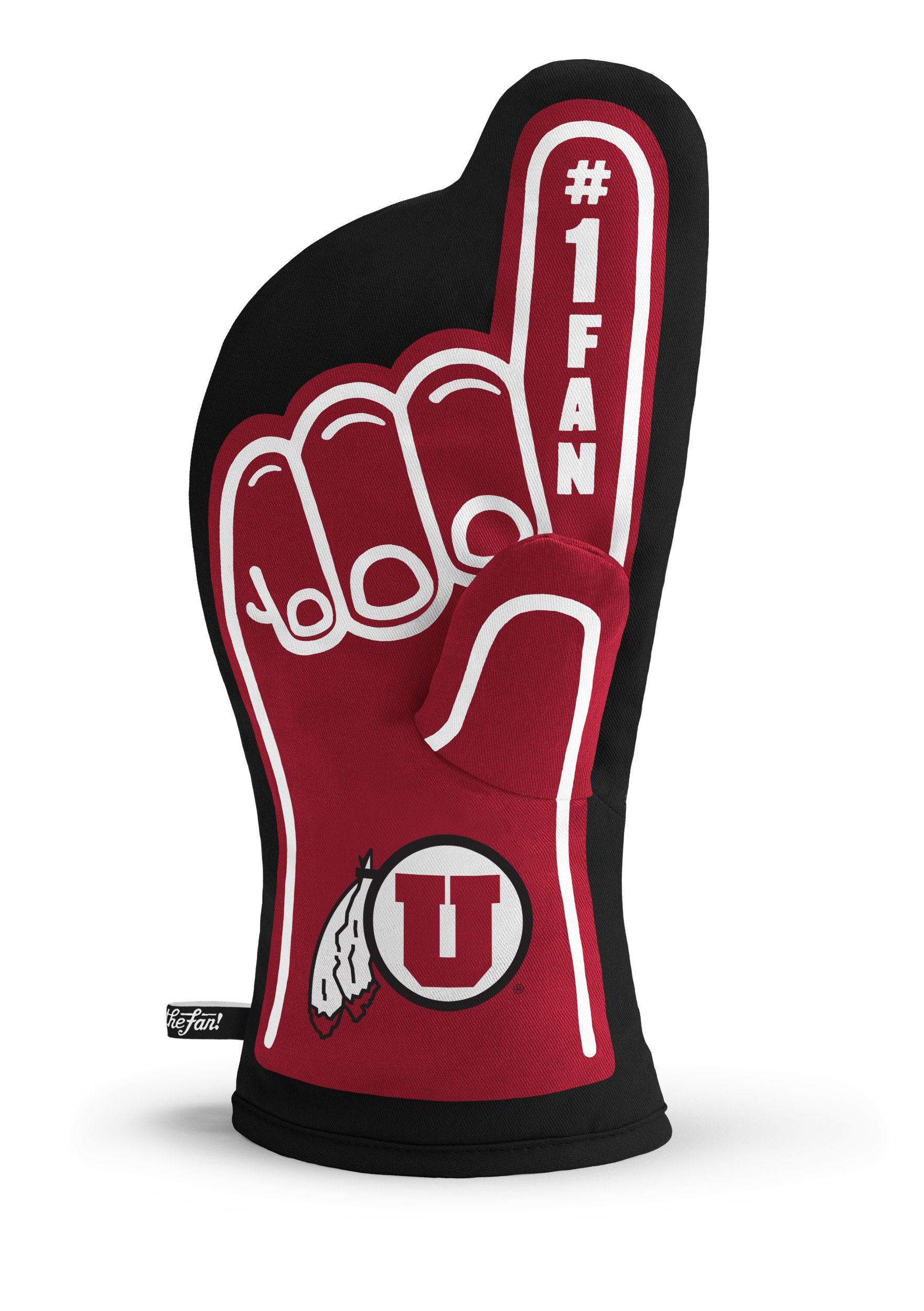 YouTheFan NCAA #1 Team Logo Oven Mitt - Heat Resistant Kitchen Glove for Baking, Grilling & Cooking - Perfect for College Football Fans & Game Day Parties
