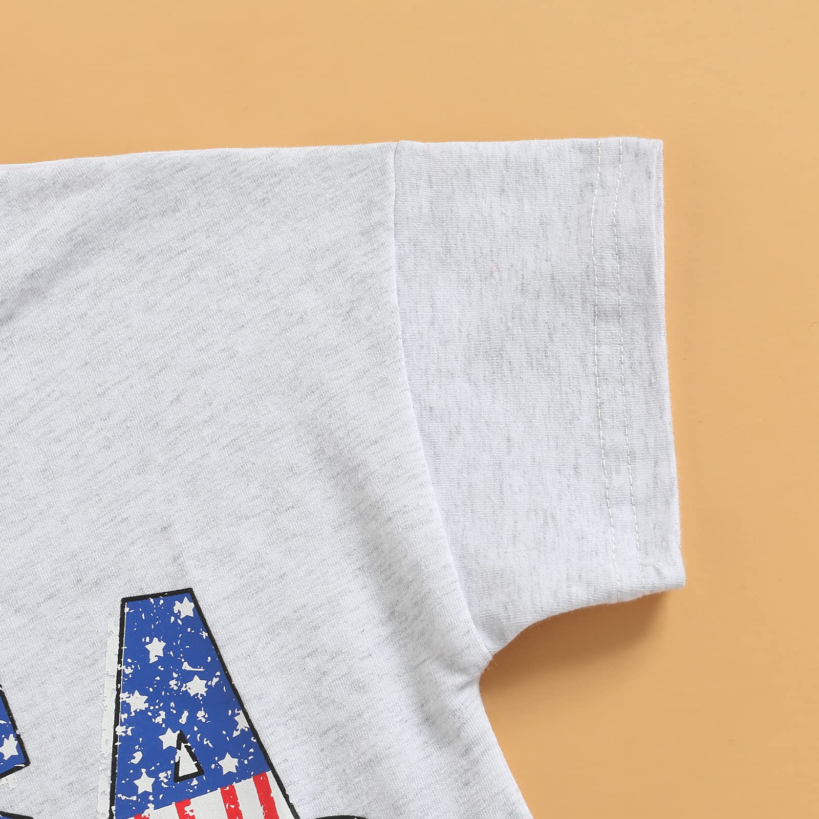 Twopumpkin 4th of July Baby Outfit - Patriotic American Flag Bubble Romper for Newborn & Toddler Boys & Girls - Perfect for Independence Day Celebrations, Family Photos & Summer Festivals