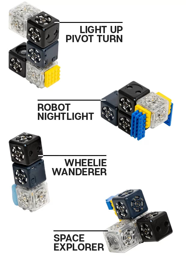 Cubelets Discovery Set - STEM Educational Robotics Kit for Kids | Perfect for Classroom Learning & Home STEM Activities