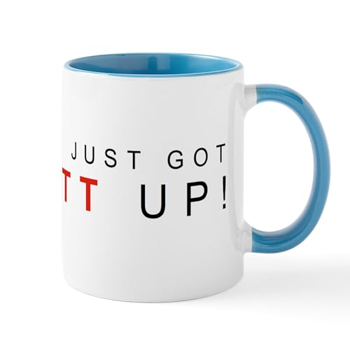 White/Blue Inside - Litt UP Mugs