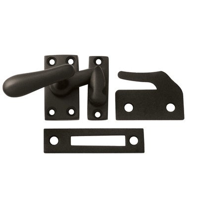 Brushed Nickel Window Lock - Secure & Durable Home Safety Solution for Sliding & Double-Hung Windows