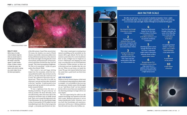 The Backyard Astronomer's Guide - Best Stargazing Book for Beginners & Hobbyists | Astronomy Tips, Telescope Guide & Night Sky Observations for Home Backyard Use