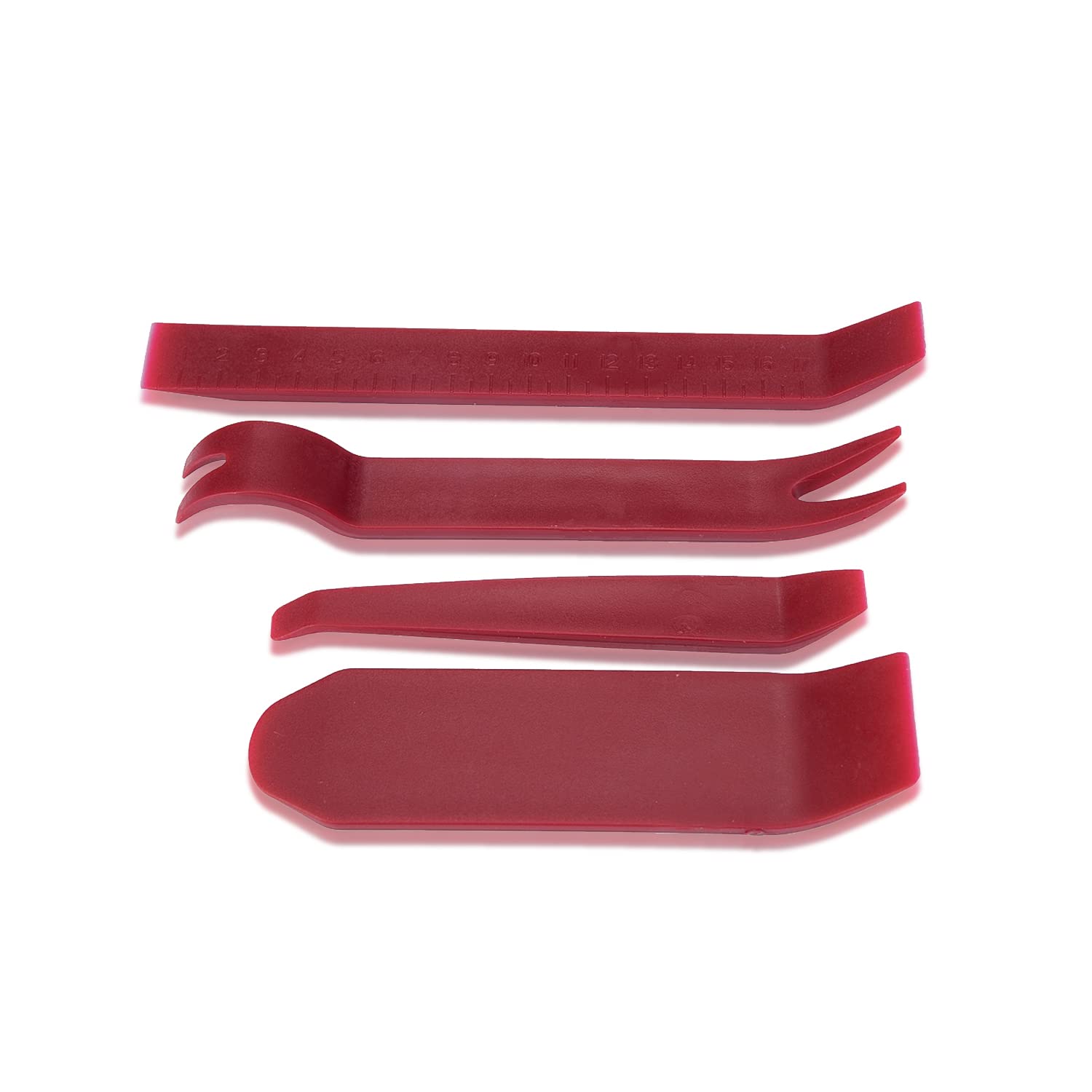 4Pcs Car Panel Removal Tool Kit - No Scratch Auto Trim Pry Tools for Stereo Radio Installation & Dashboard Repair | Perfect for DIY Car Maintenance & Professional Detailing