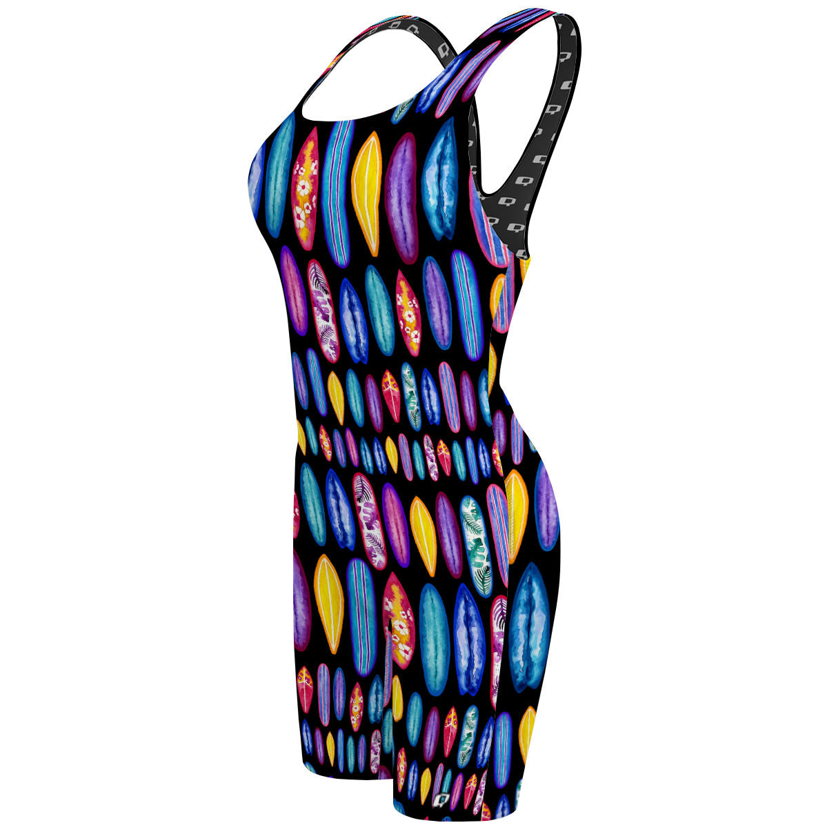 Women's Classic Strap Long Knee Jammer Surf Suit - Comfortable Swimwear for Surfing, Swimming & Beach Activities