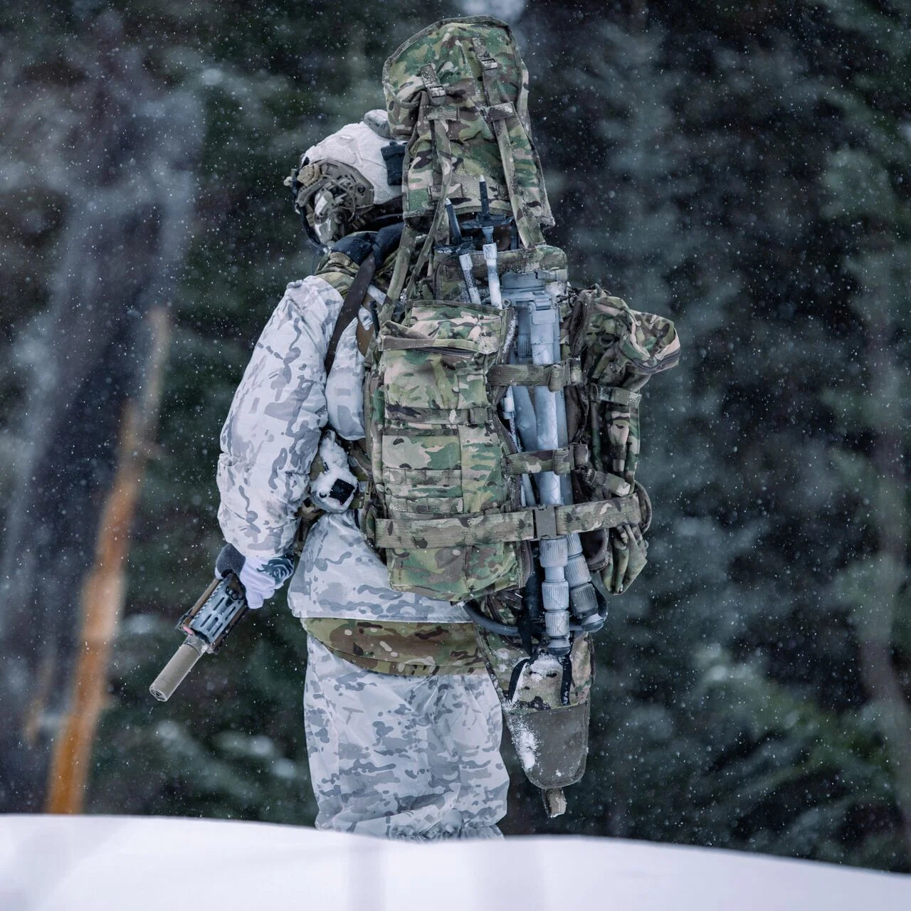 Eberlestock Warhammer 3-Day Backpack with Intex II™ Aluminum Frame - Durable Tactical Pack for Hunting, Hiking & Outdoor Adventures