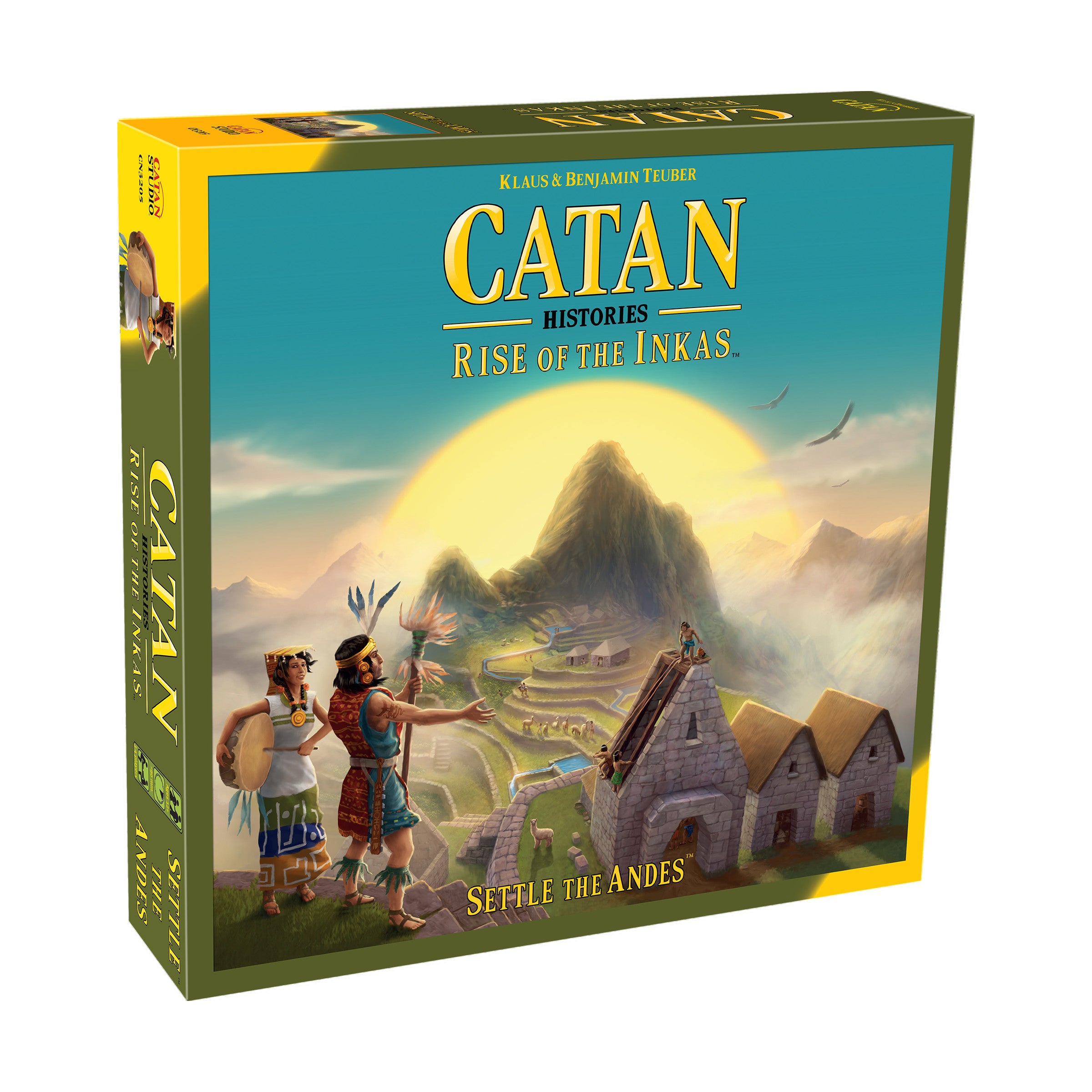 Catan Histories: Rise of the Inkas - Strategy Board Game for Adults & Families - Perfect for Game Nights & Family Gatherings