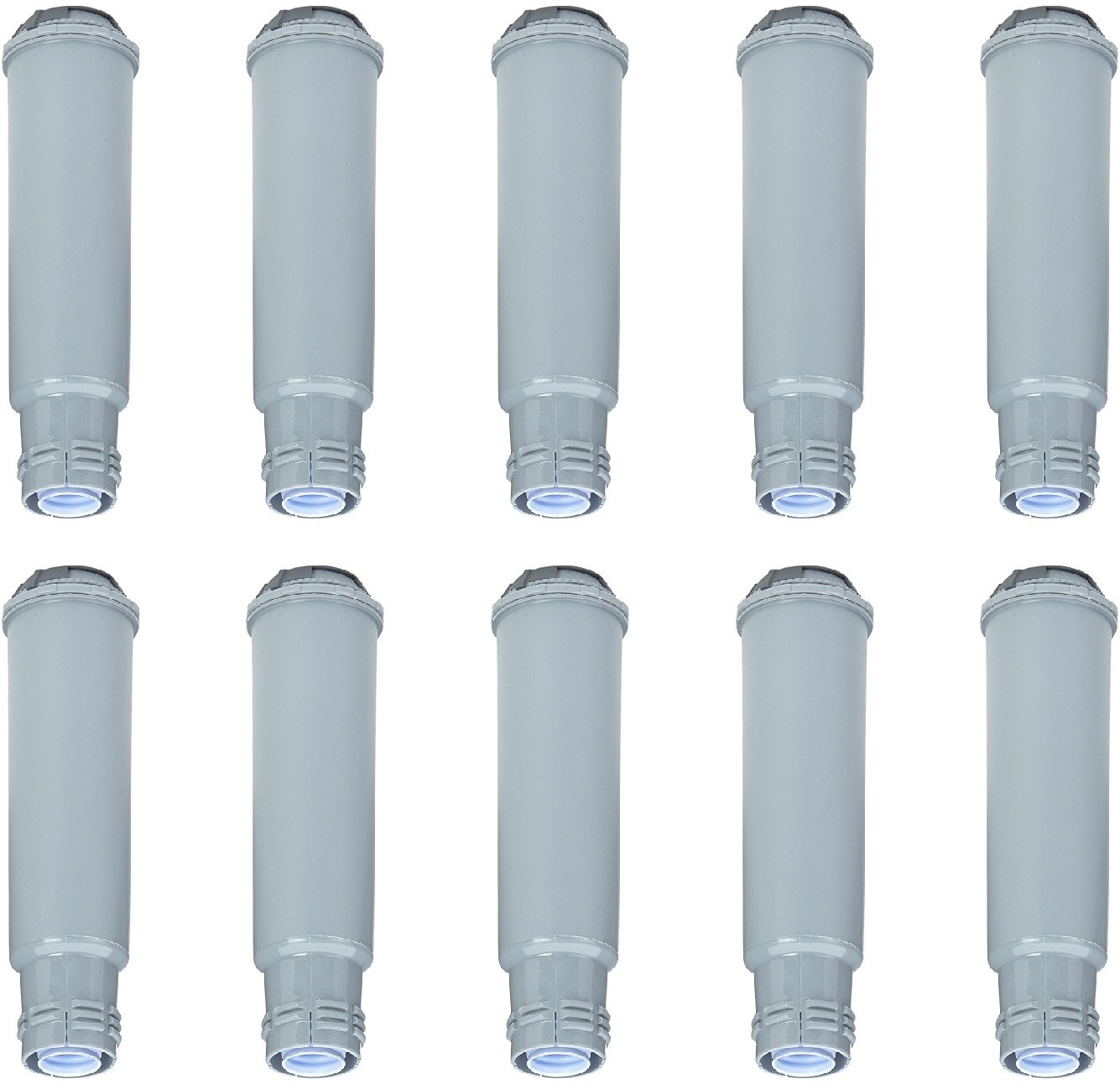 Nispira F088 Water Filter Cartridge Replacement for KRUPS Claris Coffee Maker - Compatible with XP5220, XP5240, XP5280, XP5620, EA82, EA9000 Espresso Machines - 10 Pack - Improve Coffee Taste & Machine Performance for Home or Office Use