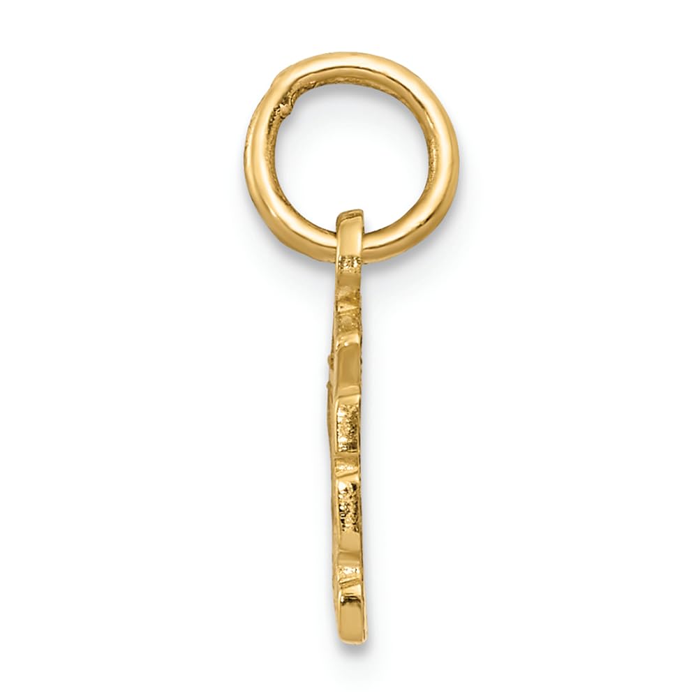 14K Yellow Gold Swiss Cheese Charm Pendant - FJC Finejewelers | Elegant Jewelry Gift for Cheese Lovers & Foodies