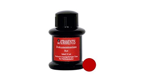 Premium Handmade Fountain Pen with Red Ink - Elegant Writing Tool for Calligraphy, Journaling & Office Use