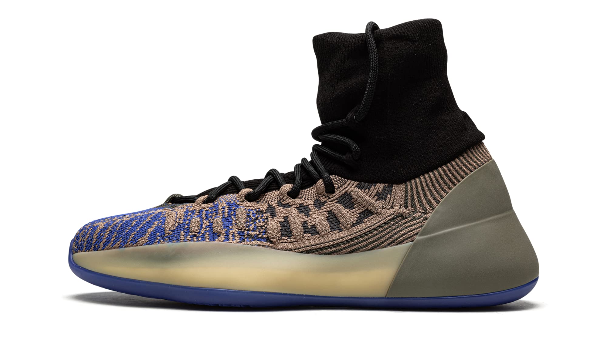 Adidas Men's Yeezy Basketball Sneakers - Blue Athletic Shoes for Casual Wear & Street Fashion | Perfect for Basketball, Gym & Everyday Outfits