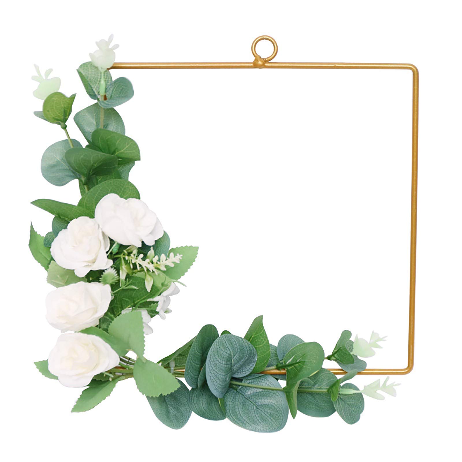 Simulated Thorn Wreath - Realistic Artificial Flower Door Garland for Home & Wedding Decor - Perfect for Halloween, Gothic, and Dark Theme Parties