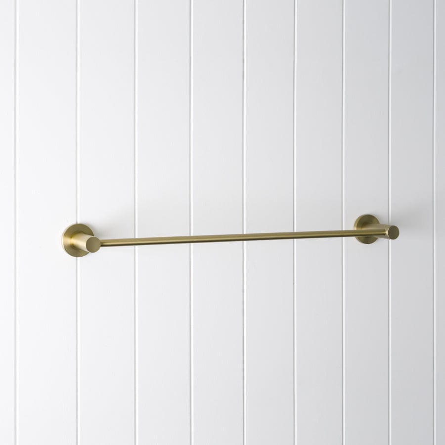 600mm Sydney Towel Rail in Warm Brushed Nickel - Premium Bathroom Heated Towel Warmer for Spa, Hotel & Home Luxury