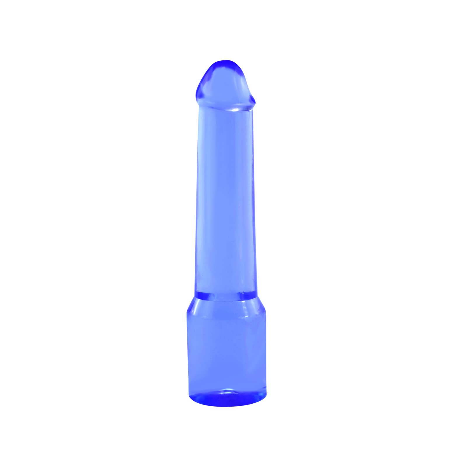 7.5 Inch Realistic Dildo - Handheld Blue Jelly Anal Toy for Women & Men | Soft Lifelike Adult Sex Toy for Beginners | Perfect for Solo Play, Couples & BDSM Exploration