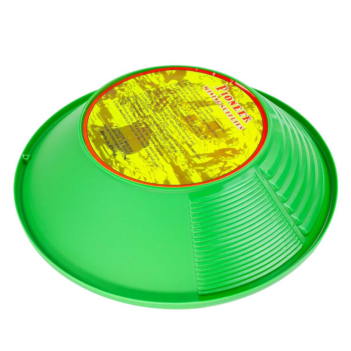 Pioneer Mining 16 Inch Gold Pan Kit for Gold Prospecting, Sluicing & Treasure Hunting - Perfect for Beginners & Professional Gold Miners