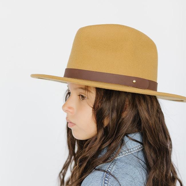Wes Kids Fedora Hat for Boys & Girls - Stylish Cotton Sun Hat for Outdoor, Beach, and Party Wear - Perfect for Summer, Halloween, and Costume Dress Up
