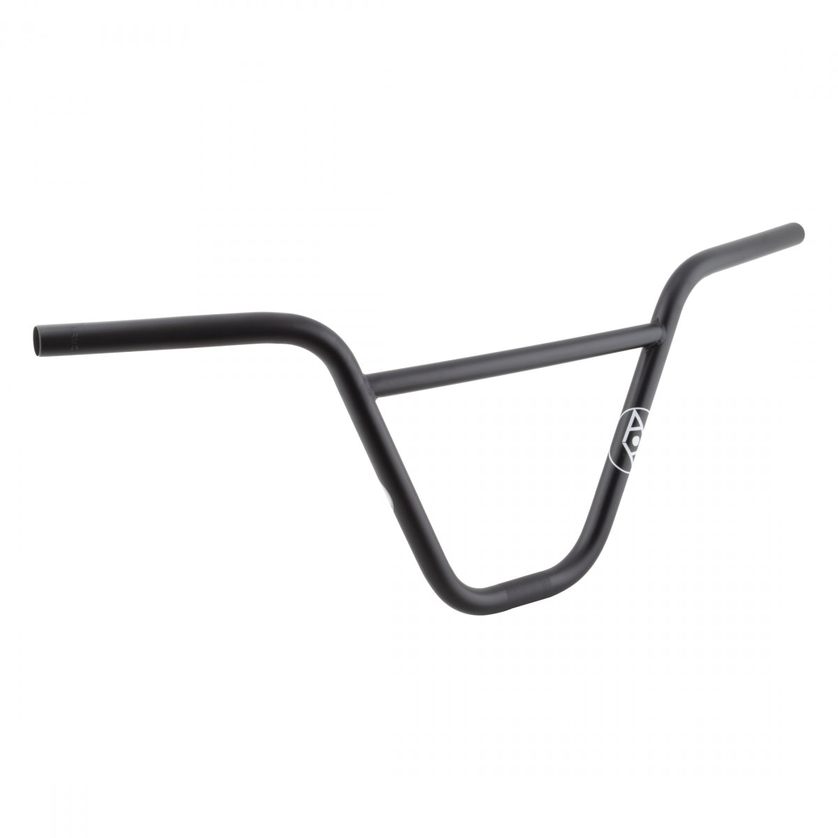 Alienation DimeBars 2-Piece Flat Black BMX Handlebar - 22.2mm Clamp, 30in Width, 11° Back Sweep, 2° Up Sweep, Chromoly Steel - Perfect for BMX Racing, Freestyle Riding & Urban Cycling