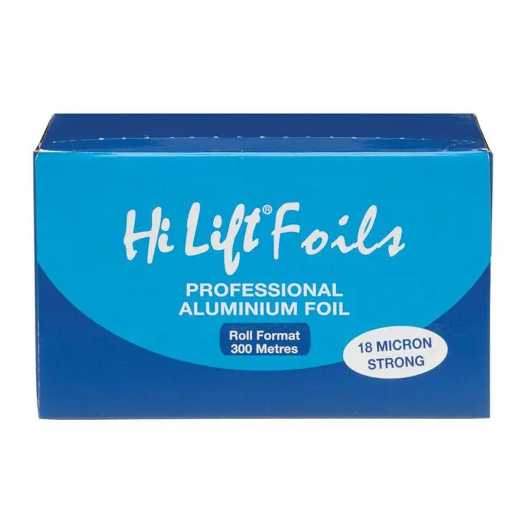Hi Lift Foil 300 Meter Roll 18 Micron Silver - Perfect for Hair Coloring, Highlighting, and Salon Styling