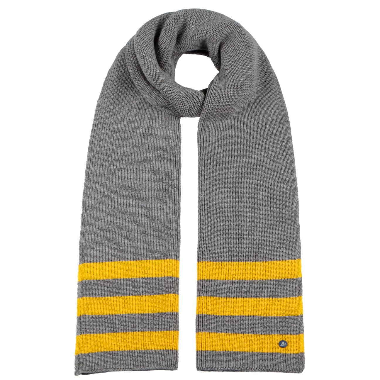 Hammaburg Striped Knit Scarf - Soft Warm Winter Fashion Accessory for Women & Men - Perfect for Cold Weather, Outdoor Activities & Holiday Gifts