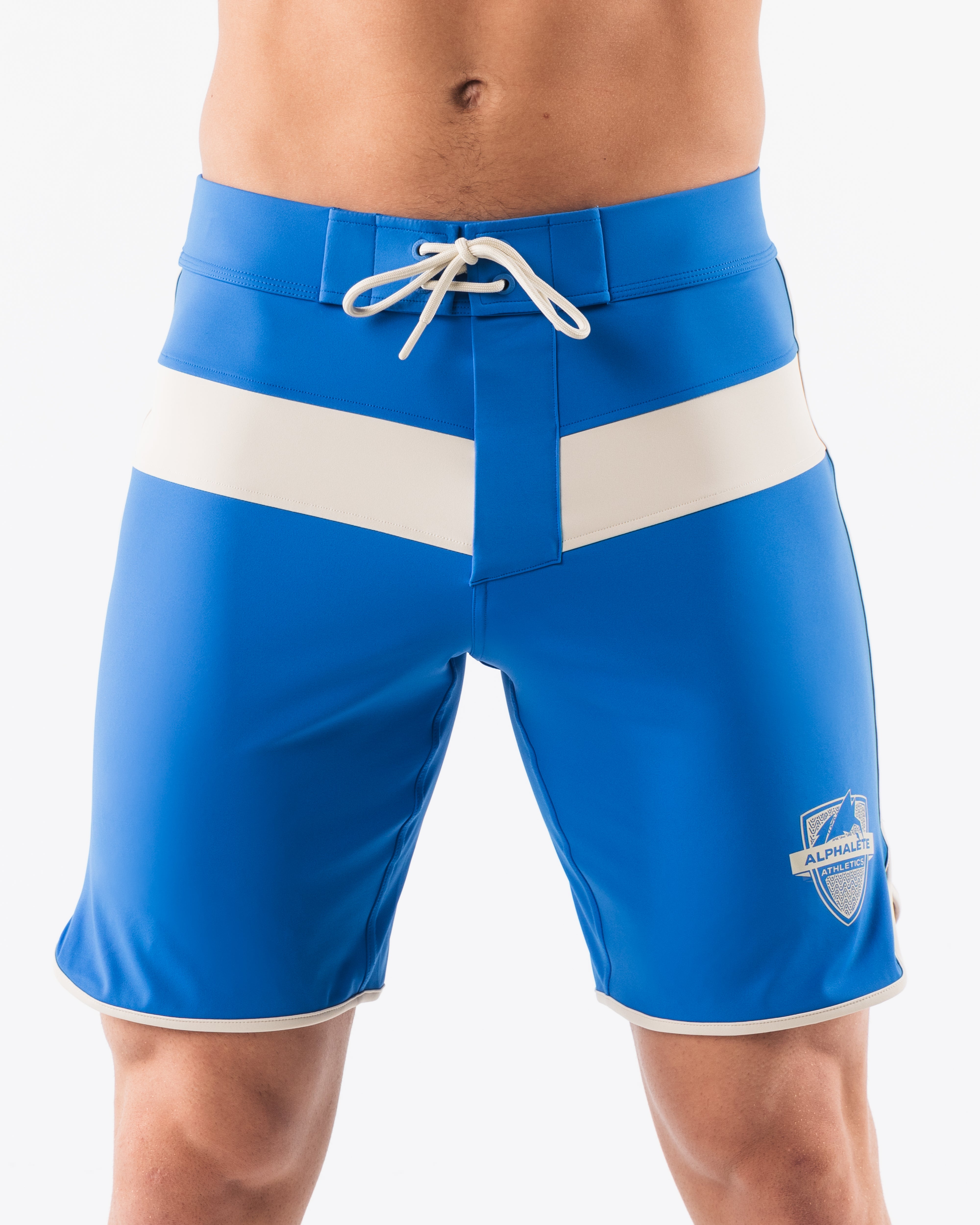 Titan Boardshort Swim Trunks for Men - Quick Dry Royal Tan Swimwear for Beach, Pool & Surfing | Comfortable & Stylish Swim Shorts