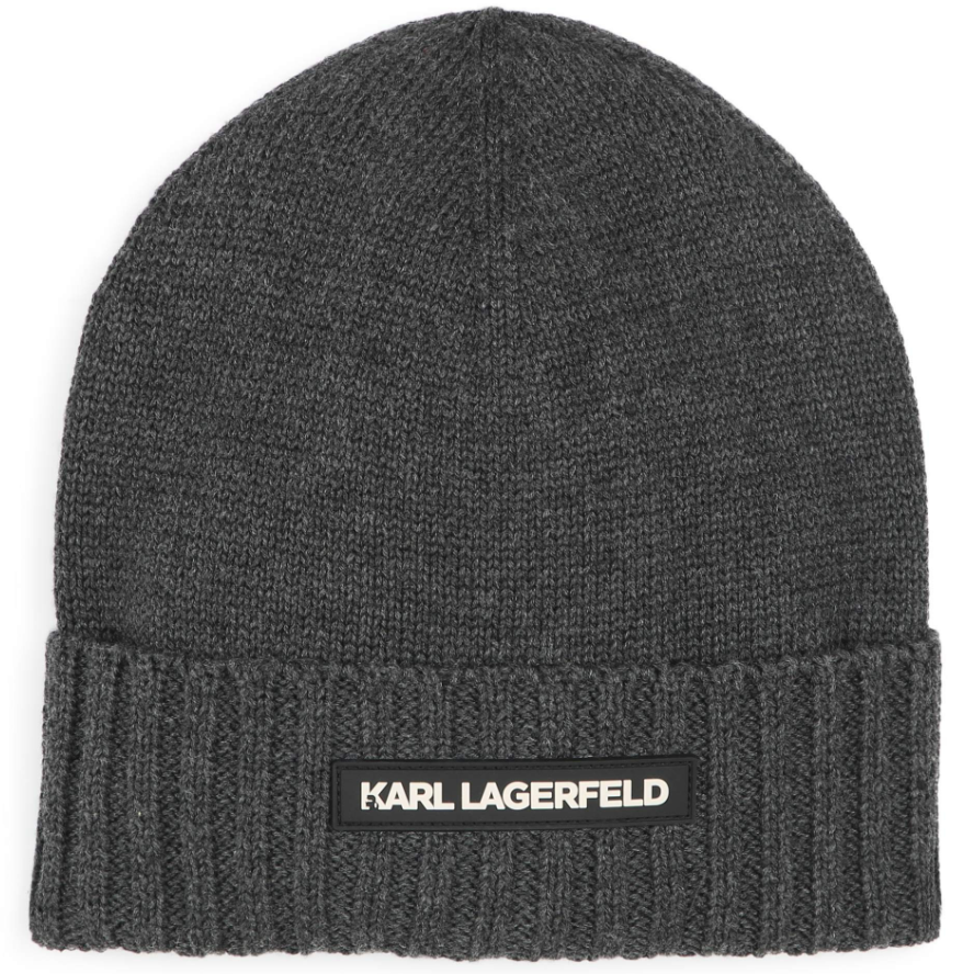 KARL LAGERFELD Knit Beanie Hat for Men & Women - Warm Winter Skull Cap (T2 T3) - Perfect for Skiing, Snowboarding & Cold Weather Fashion