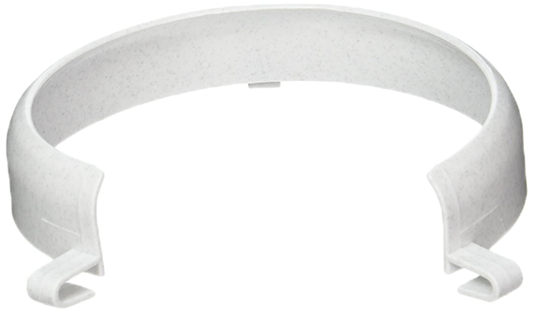 Sammons Preston Reusable Clip-On Plate Guard - Spill Prevention Eating Aid for Seniors & Disabled - Lightweight Assistive Scooping Tool for Elderly & Handicapped - Perfect for Dining Independence & Meal Assistance at Home or Care Facilities