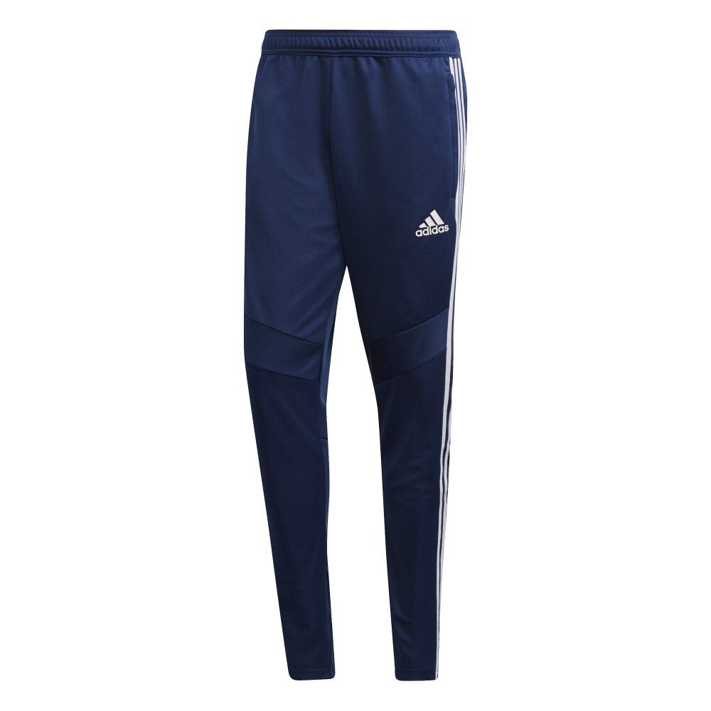 Adidas Men's Tiro 19 Training Pants - Dark Blue/White - Performance Soccer & Gym Workout Pants for Athletes - Perfect for Football Practice, Running & Fitness Training