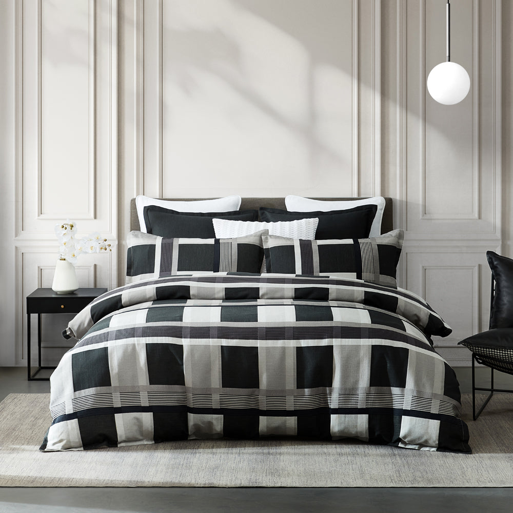 Premium Conrad Silver Quilt Cover Set - King Size Bedding for Luxurious Comfort | Perfect for Master Bedrooms, Guest Rooms & Hotel Decor