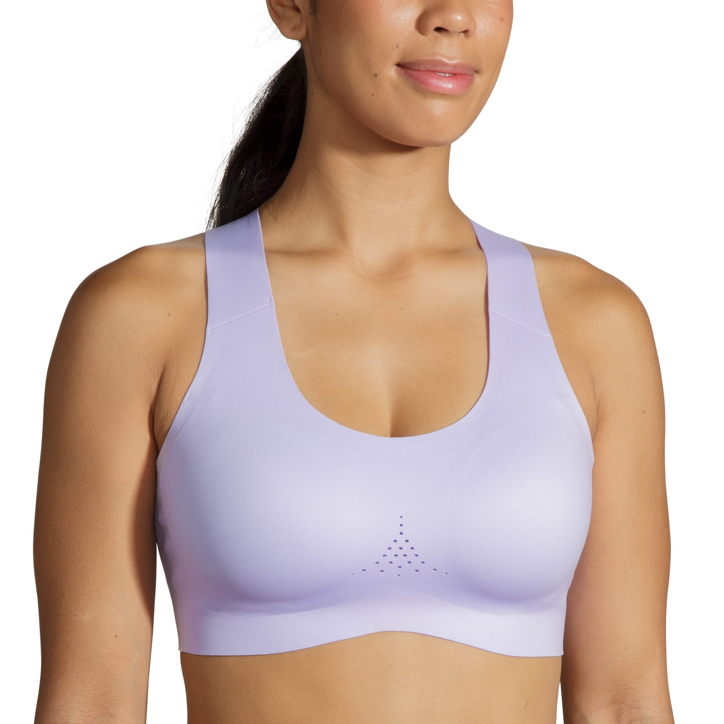 Brooks Dare Cross-Back Run Bra 2.0 - Women's High Support Sports Bra for Running & Workouts - Breathable Moisture-Wicking Activewear for Gym, Yoga & High-Intensity Training